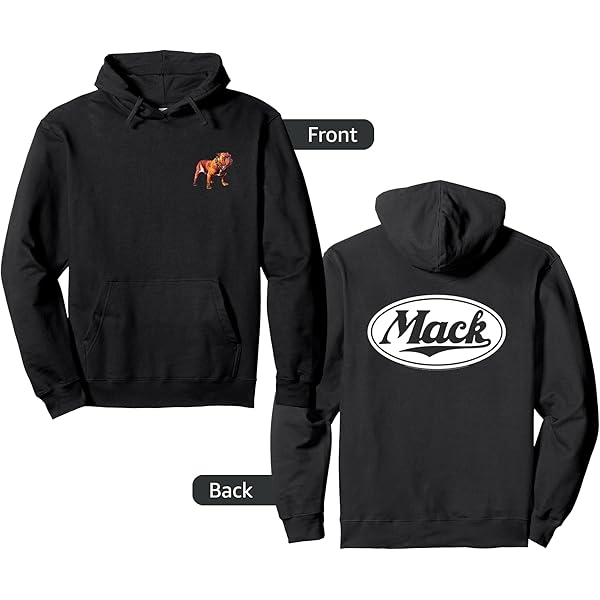 Amazon.com: Mack Trucks Patent Zip Hoodie : Clothing, Shoes & Jewelry